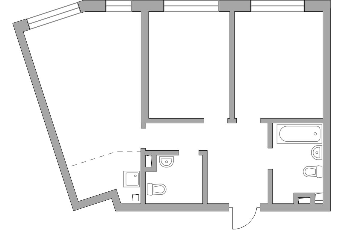 2-BD Apartment Sale, 62.65平方米 at Triniti 3, Dmitrovskoye Highway, 75к4, Moscow, Russia #2 2-BD Apartment Sale, 62.65平方米 at Triniti 3, Dmitrovskoye Highway, 75к4, Moscow, Russia #2