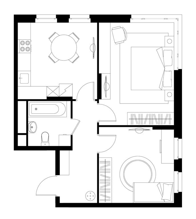 2-BD Apartment Sale, 53.1 sq. m. at Peredelkino Blizhnee, Korneya Chukovskogo Street, 1, Vnukovskoye Settlement, Moscow, Russia #1 2-BD Apartment Sale, 53.1 sq. m. at Peredelkino Blizhnee, Korneya Chukovskogo Street, 1, Vnukovskoye Settlement, Moscow, Russia #1