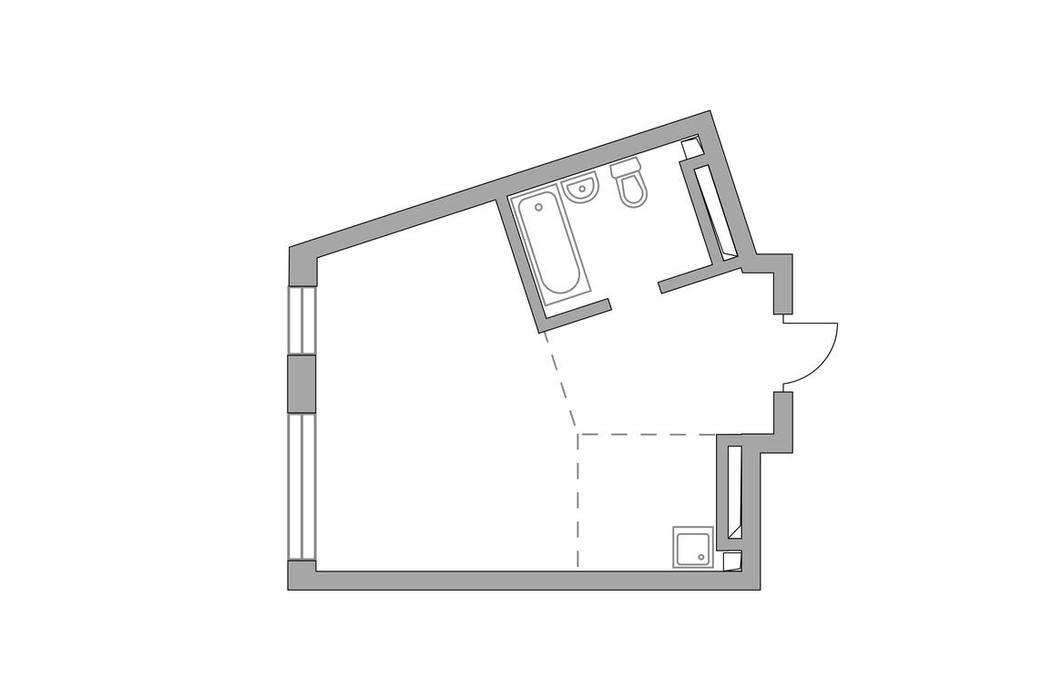 Apartment Sale, 33.34 sq. m. at Triniti 3, Dmitrovskoye Highway, 75к4, Moscow, Russia #2 Apartment Sale, 33.34 sq. m. at Triniti 3, Dmitrovskoye Highway, 75к4, Moscow, Russia #2