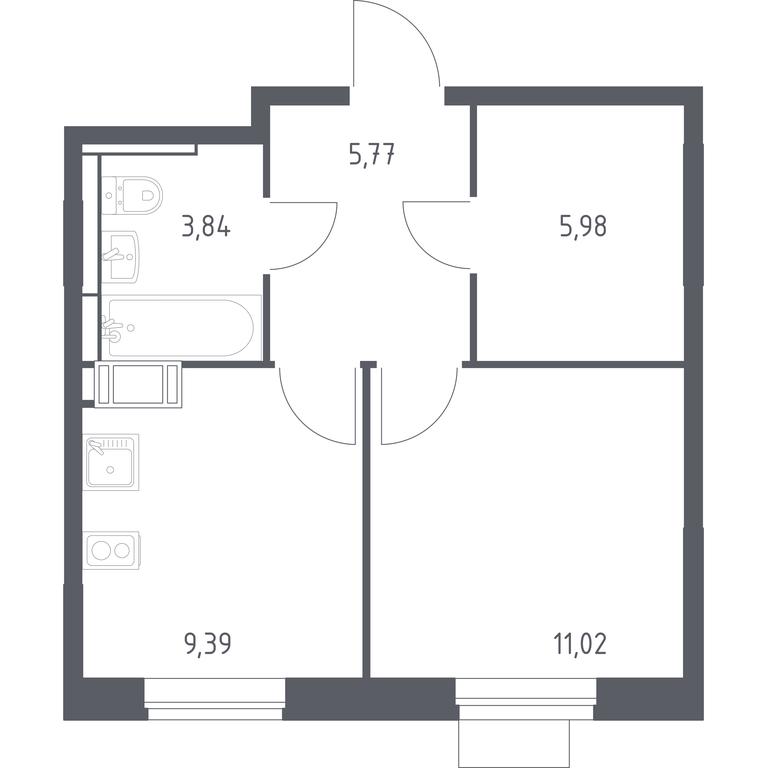 Apartment Sale, 36平方米 at Piatnitskie Luga, Pyatnitskoye Highway, 2, derevnya Yurlovo, Solnechnogorsk City District, Moscow Region, Russia #1 Apartment Sale, 36平方米 at Piatnitskie Luga, Pyatnitskoye Highway, 2, derevnya Yurlovo, Solnechnogorsk City District, Moscow Region, Russia #1