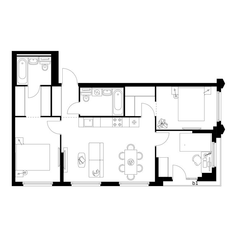 Продажа 3-комн. квартиры, 72,5 м² в ЖК «Бусиновский парк», Ижорская улица, 6с5, Москва, Россия #1 Продажа 3-комн. квартиры, 72,5 м² в ЖК «Бусиновский парк», Ижорская улица, 6с5, Москва, Россия #1