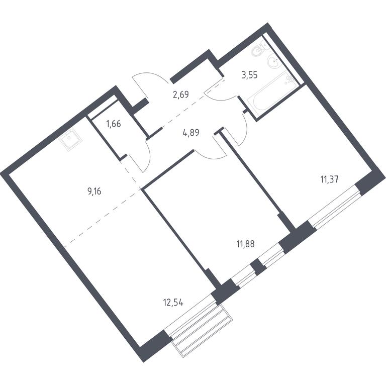 1-BD Apartment Sale, 57.74 sq. m. at Rublevskiy Kvartal, Laykovo Green Quarter, zhiloy kompleks Gorod-sobytiye Laykovo, selo Laykovo, Odintsovskiy City District, Moscow Region, Russia #1 1-BD Apartment Sale, 57.74 sq. m. at Rublevskiy Kvartal, Laykovo Green Quarter, zhiloy kompleks Gorod-sobytiye Laykovo, selo Laykovo, Odintsovskiy City District, Moscow Region, Russia #1