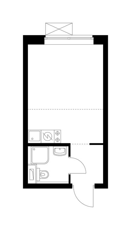 Apartment Sale, 19.6 sq. m. at Otkrytyi Park, Nikolaya Khimushina Street, 2/7с37, Moscow, Russia #1