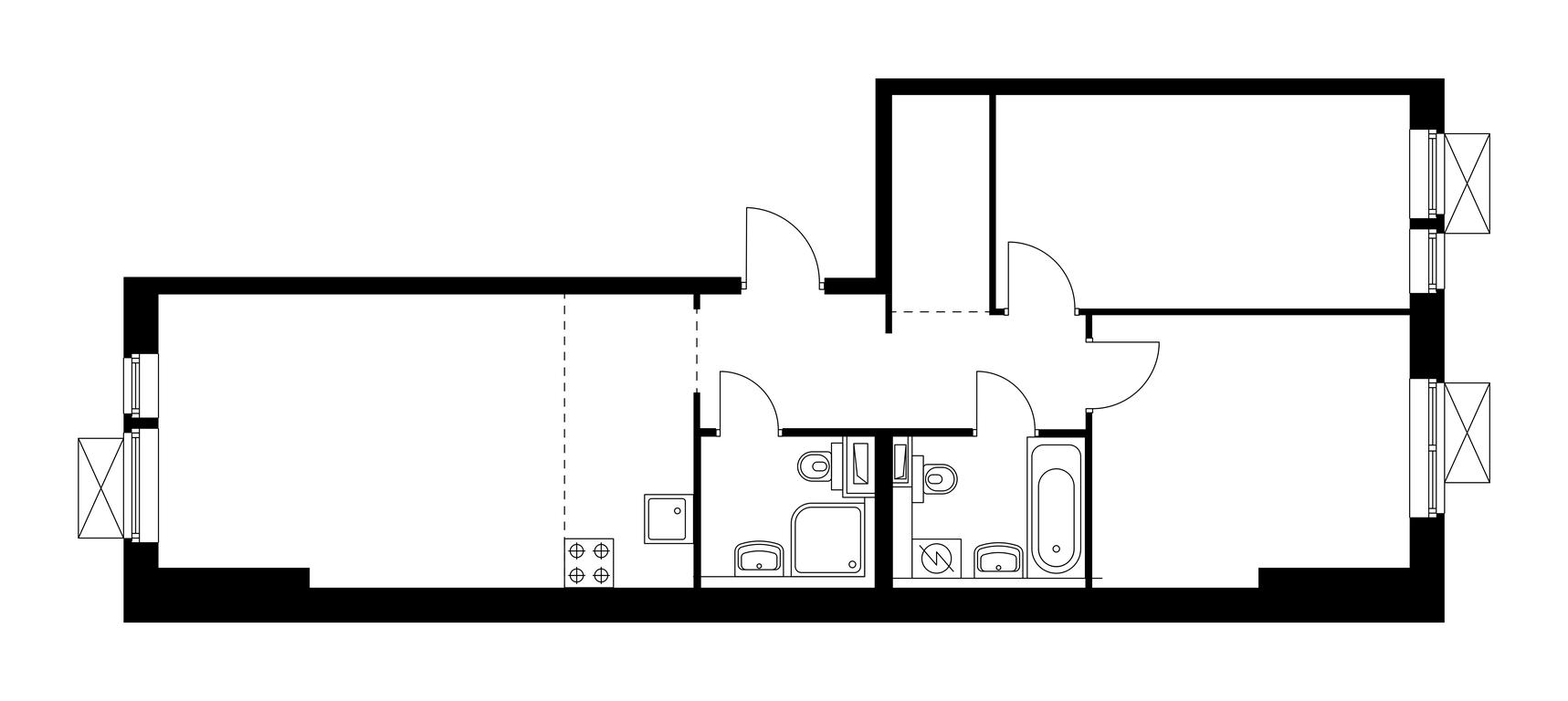 Продажа 3-комн. квартиры, 65,1 м² в ЖК «Митинский лес», Муравская улица, 44А, Москва, Россия #1