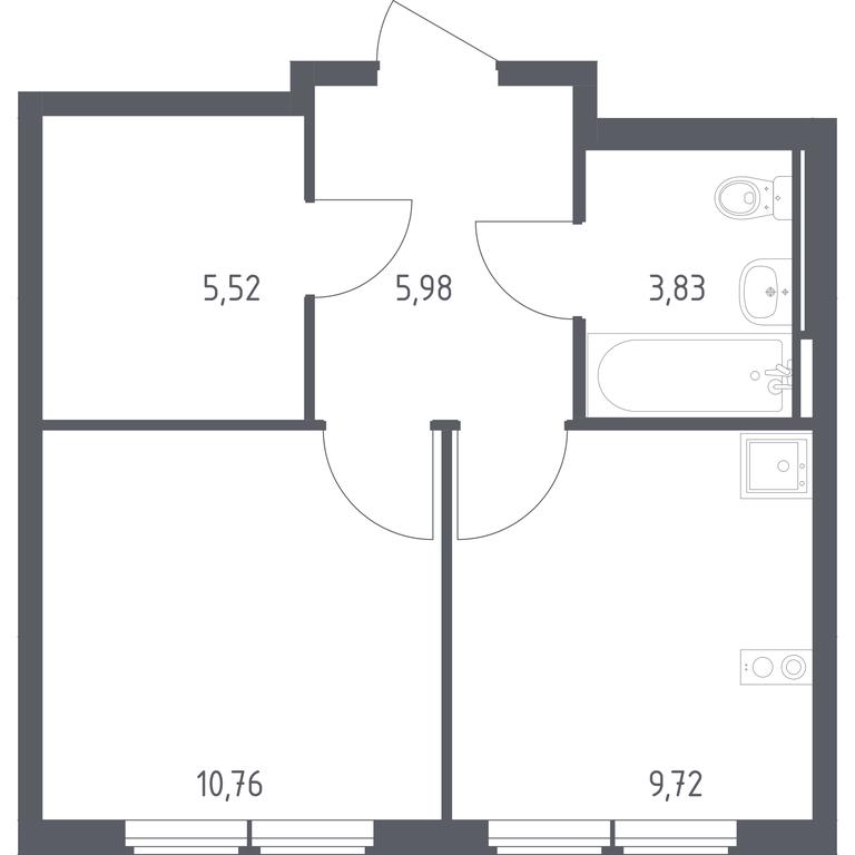 Apartment Sale, 35.81平方米 at Ostafevo, Ostafyevskoe Highway, 12к1, Ryazanovskoe Settlement, Moscow, Russia #1 Apartment Sale, 35.81平方米 at Ostafevo, Ostafyevskoe Highway, 12к1, Ryazanovskoe Settlement, Moscow, Russia #1