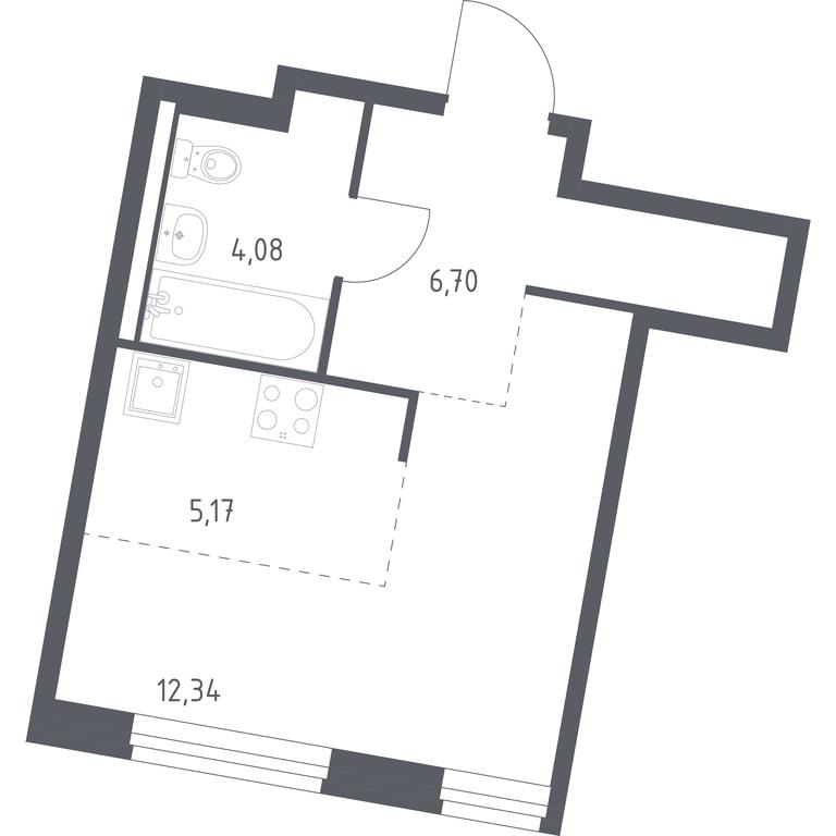 Apartment Sale, 28.29平方米 at Kvartal Zapadnyj, kvartal № 76, Marushkinskoye Settlement, Moscow, Russia #1 Apartment Sale, 28.29平方米 at Kvartal Zapadnyj, kvartal № 76, Marushkinskoye Settlement, Moscow, Russia #1