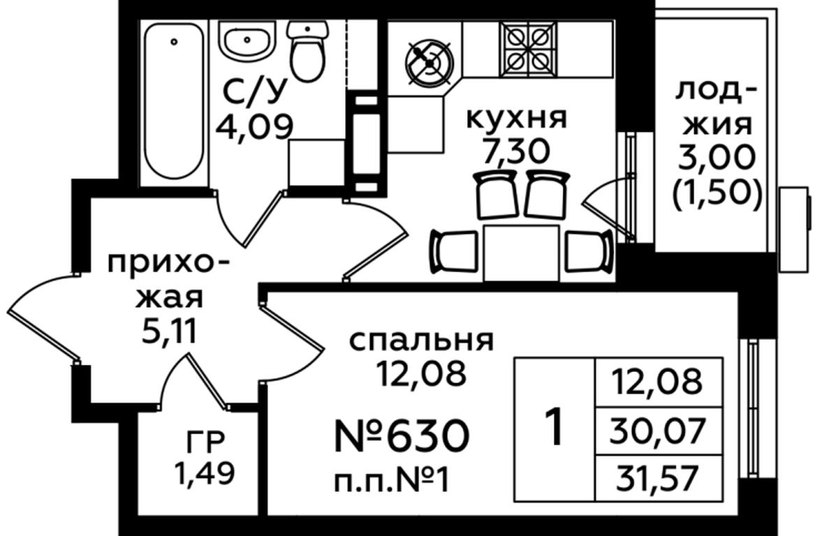 Apartment Sale, 31.3平方米 at Klenovye Allei, Charoitovaya Street, 1к1, Desyonovskoye Settlement, Moscow, Russia #1 Apartment Sale, 31.3平方米 at Klenovye Allei, Charoitovaya Street, 1к1, Desyonovskoye Settlement, Moscow, Russia #1
