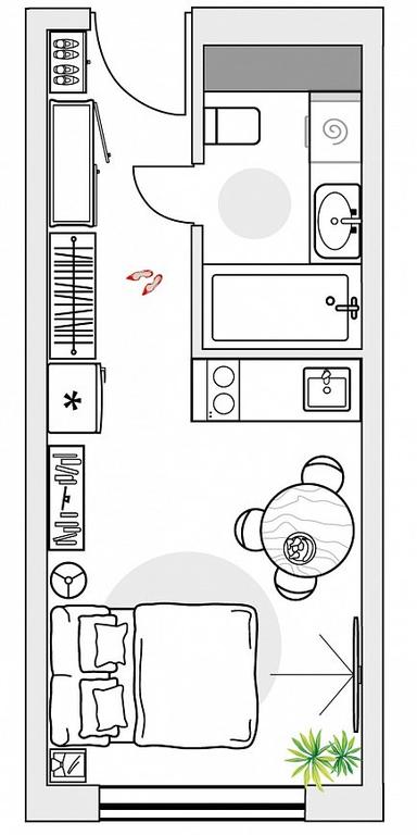Apartment Sale, 22.57 sq. m. at Perets, Pyatnitskoye Highway, 58, Moscow, Russia #1