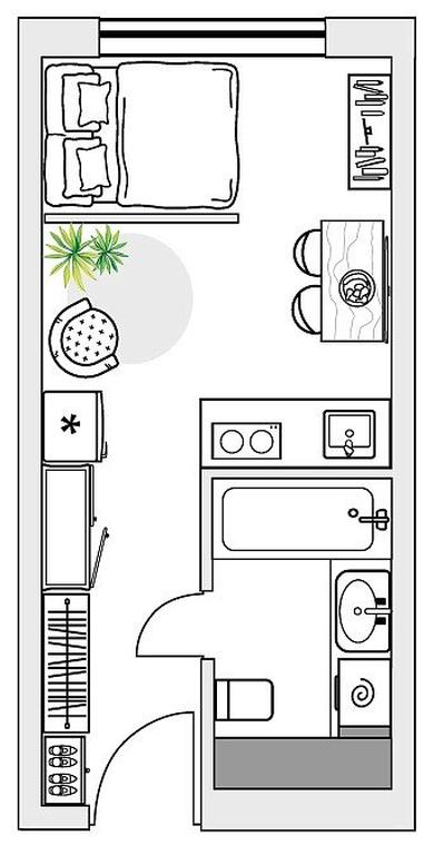 Apartment Sale, 20.46平方米 at Perets, Pyatnitskoye Highway, 58, Moscow, Russia #1