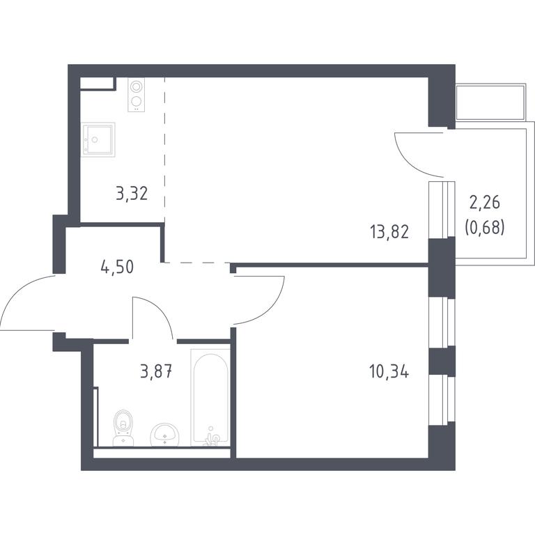 Продажа квартиры, 36,53 м² в ЖК «Егорово Парк», 1-й квартал, посёлок Жилино-1, городской округ Люберцы, Московская область, Россия #1 Продажа квартиры, 36,53 м² в ЖК «Егорово Парк», 1-й квартал, посёлок Жилино-1, городской округ Люберцы, Московская область, Россия #1