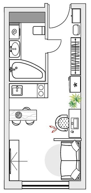 Apartment Sale, 22.38 sq. m. at Perets, Pyatnitskoye Highway, 58, Moscow, Russia #1