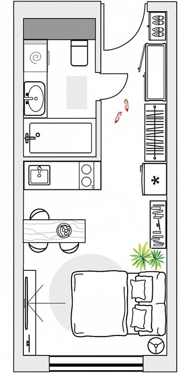 Apartment Sale, 22.57 sq. m. at Perets, Pyatnitskoye Highway, 58, Moscow, Russia #1