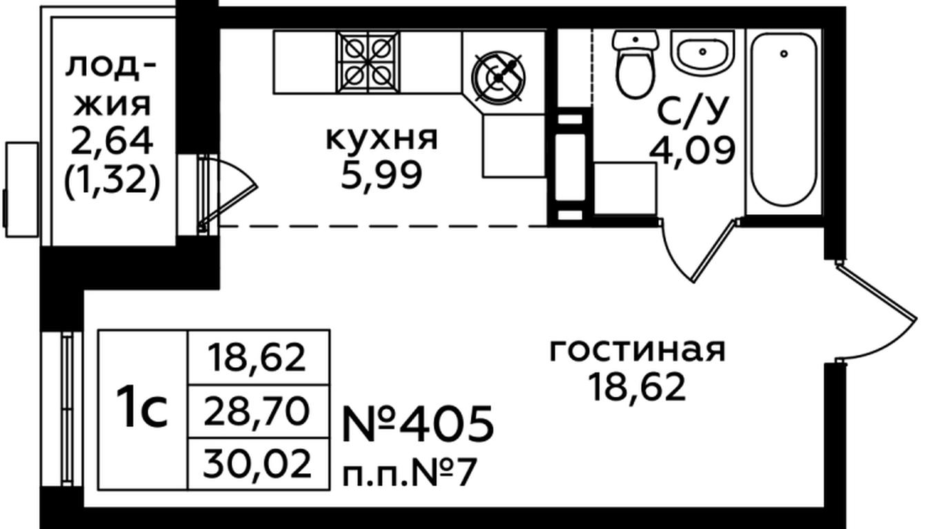 Apartment Sale, 30.1 sq. m. at Klenovye Allei, Charoitovaya Street, 1к1, Desyonovskoye Settlement, Moscow, Russia #1 Apartment Sale, 30.1 sq. m. at Klenovye Allei, Charoitovaya Street, 1к1, Desyonovskoye Settlement, Moscow, Russia #1