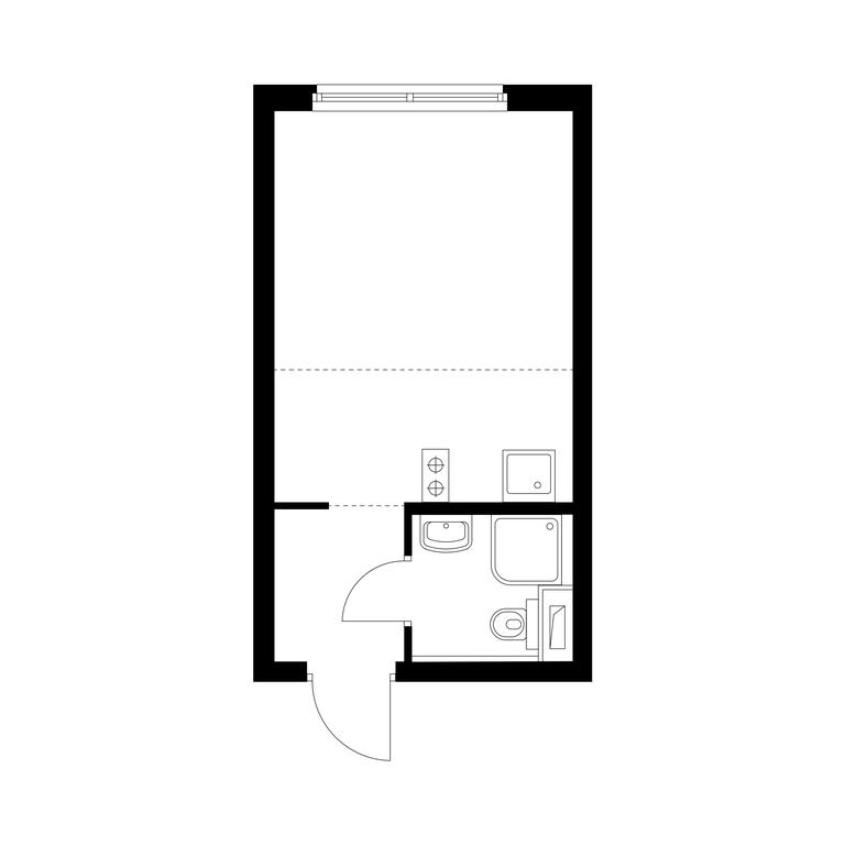 Apartment Sale, 19.8 sq. m. at Rustaveli 14, Rustaveli Street, 14с20, Moscow, Russia #1