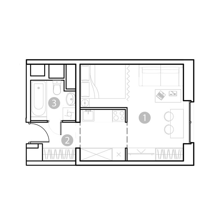 Apartment Sale, 28.56 sq. m. at EvoPark Sokolniki, Poteshnaya Street, Moscow, Russia #1 Apartment Sale, 28.56 sq. m. at EvoPark Sokolniki, Poteshnaya Street, Moscow, Russia #1