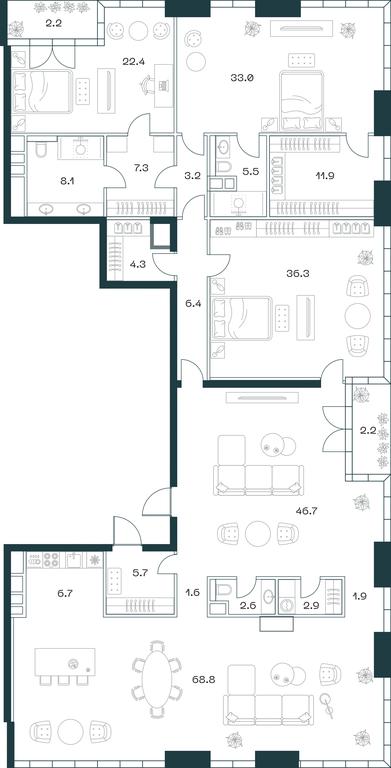 Продажа квартиры, 0 м² в ЖК «SHIFT (Шифт)», 2-й Донской проезд, 10, Москва, Россия #1 Продажа квартиры, 0 м² в ЖК «SHIFT (Шифт)», 2-й Донской проезд, 10, Москва, Россия #1