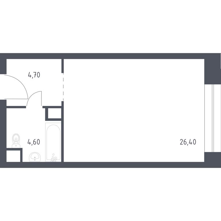 Продажа квартиры, 35,7 м² в ЖК «Стремянный 2», Стремянный переулок, 2, Москва, Россия #1 Продажа квартиры, 35,7 м² в ЖК «Стремянный 2», Стремянный переулок, 2, Москва, Россия #1