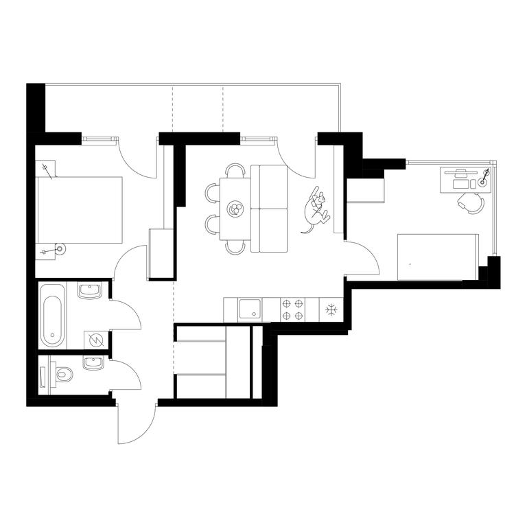 2-BD Apartment Sale, 52 sq. m. at Businovskiy Park, Izhorskaya Street, 6с5, Moscow, Russia #1 2-BD Apartment Sale, 52 sq. m. at Businovskiy Park, Izhorskaya Street, 6с5, Moscow, Russia #1