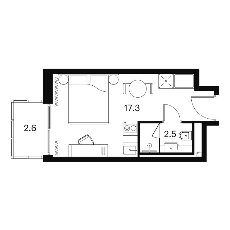 Apartment Sale, 22.4 sq. m. at Akvilon Signal (Akvilon Signal), Signalny Drive, 12, Moscow, Russia #1 Apartment Sale, 22.4 sq. m. at Akvilon Signal (Akvilon Signal), Signalny Drive, 12, Moscow, Russia #1