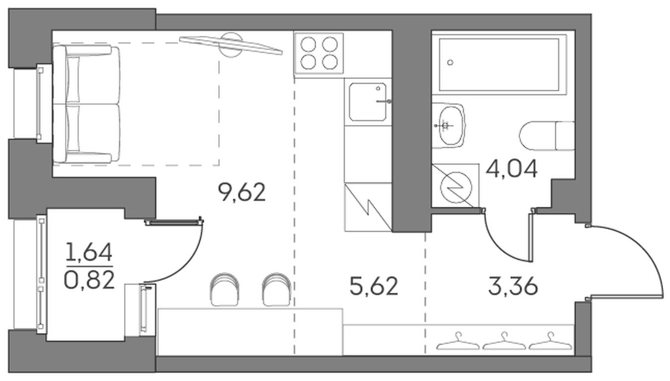 Apartment Sale, 23.46平方米 at Akvilon Beside 2 0, Ryazansky Avenue, Moscow, Russia #1 Apartment Sale, 23.46平方米 at Akvilon Beside 2 0, Ryazansky Avenue, Moscow, Russia #1