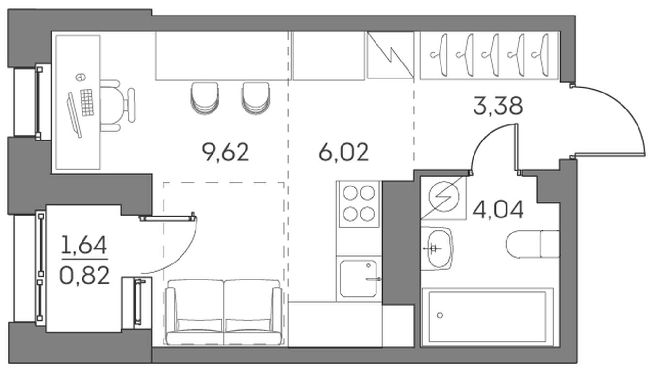 Apartment Sale, 23.88平方米 at Akvilon Beside 2 0, Ryazansky Avenue, Moscow, Russia #1 Apartment Sale, 23.88平方米 at Akvilon Beside 2 0, Ryazansky Avenue, Moscow, Russia #1