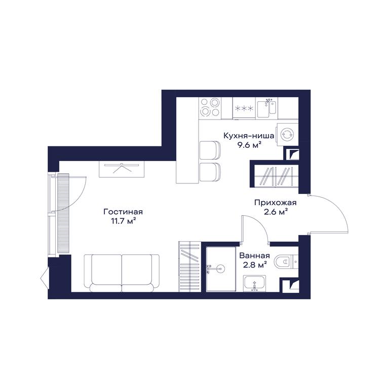 Apartment Sale, 26.78 sq. m. at Jois, 3rd Silikatny Drive, 10, Moscow, Russia #1 Apartment Sale, 26.78 sq. m. at Jois, 3rd Silikatny Drive, 10, Moscow, Russia #1