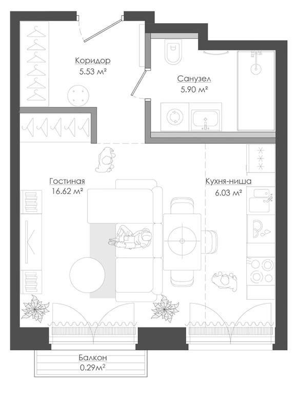Apartment Sale, 34.88 sq. m. at Seliger City, Ilmenskiy Drive, 14к3, Moscow, Russia #1 Apartment Sale, 34.88 sq. m. at Seliger City, Ilmenskiy Drive, 14к3, Moscow, Russia #1
