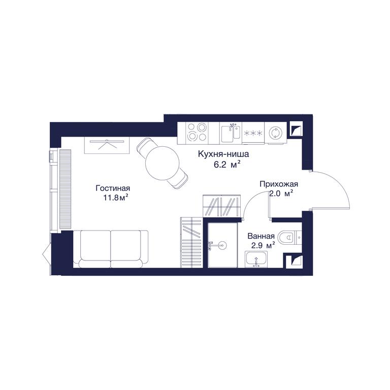 Apartment Sale, 22.98 sq. m. at Jois, 3rd Silikatny Drive, 10, Moscow, Russia #1 Apartment Sale, 22.98 sq. m. at Jois, 3rd Silikatny Drive, 10, Moscow, Russia #1