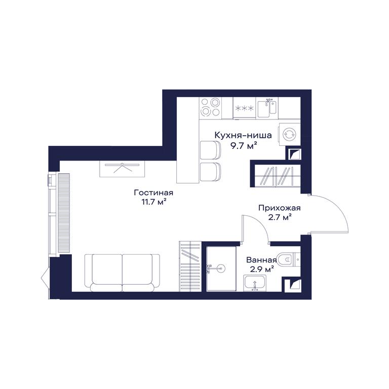 Apartment Sale, 26.99 sq. m. at Jois, 3rd Silikatny Drive, 10, Moscow, Russia #1 Apartment Sale, 26.99 sq. m. at Jois, 3rd Silikatny Drive, 10, Moscow, Russia #1