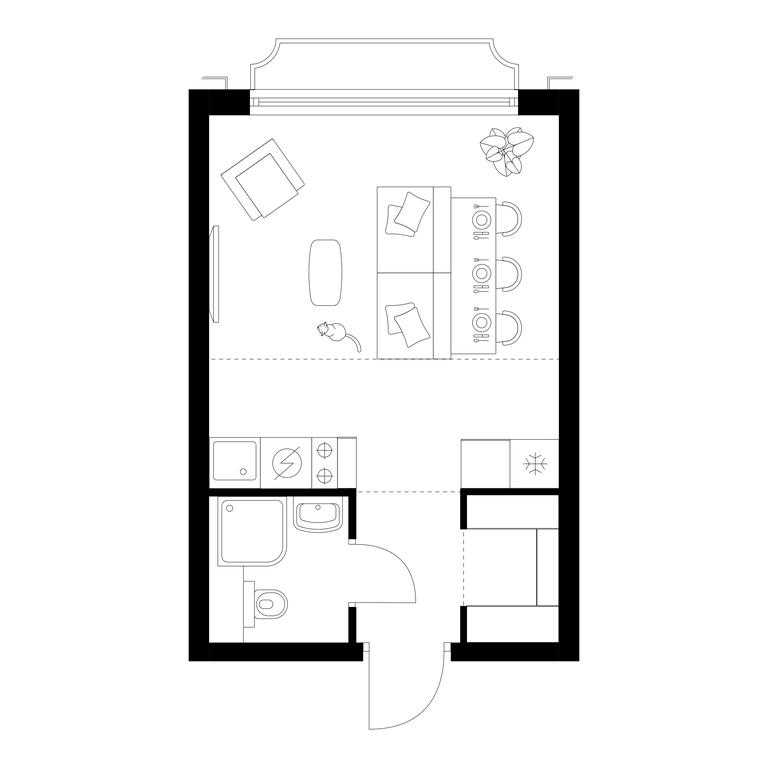 Apartment Sale, 24.3 sq. m. at Irtyshskiy Kvartal, 2nd Irtyshsky Drive, Moscow, Russia #2