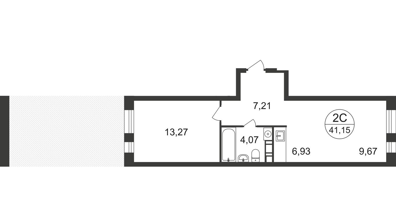 1-BD Apartment Sale, 40.4 sq. m. at Liubertsy, ulitsa Kamova, 5к1, Lyubertsy, Moscow Region, Russia #1 1-BD Apartment Sale, 40.4 sq. m. at Liubertsy, ulitsa Kamova, 5к1, Lyubertsy, Moscow Region, Russia #1