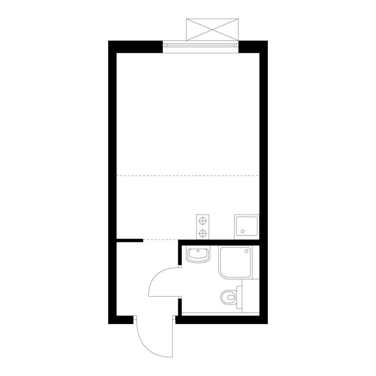 Apartment Sale, 20.1平方米 at Bolshaya Akademicheskaya 85, 3rd Nizhnelikhoborsky Drive, 1с16, Moscow, Russia #1