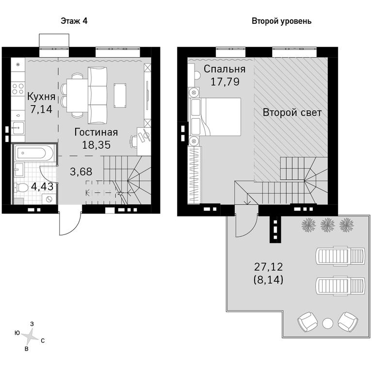 2-BD Apartment Sale, 59.53 sq. m. at Zhavoronki Club, zhiloy kompleks Akkord Smart-kvartal, Mitkino Village, Odintsovskiy City District, Moscow Region, Russia #1 2-BD Apartment Sale, 59.53 sq. m. at Zhavoronki Club, zhiloy kompleks Akkord Smart-kvartal, Mitkino Village, Odintsovskiy City District, Moscow Region, Russia #1