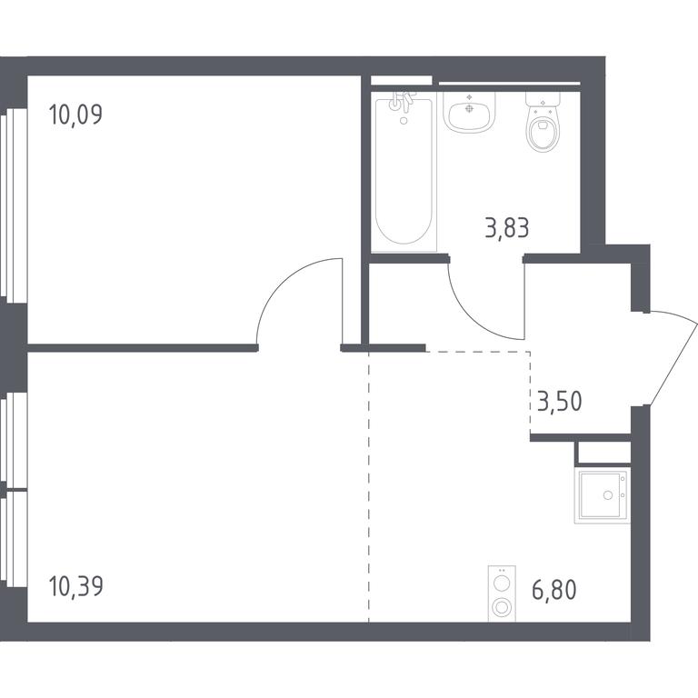Apartment Sale, 34.61 sq. m. at Ostafevo, Ostafyevskoe Highway, 12к1, Ryazanovskoe Settlement, Moscow, Russia #1 Apartment Sale, 34.61 sq. m. at Ostafevo, Ostafyevskoe Highway, 12к1, Ryazanovskoe Settlement, Moscow, Russia #1