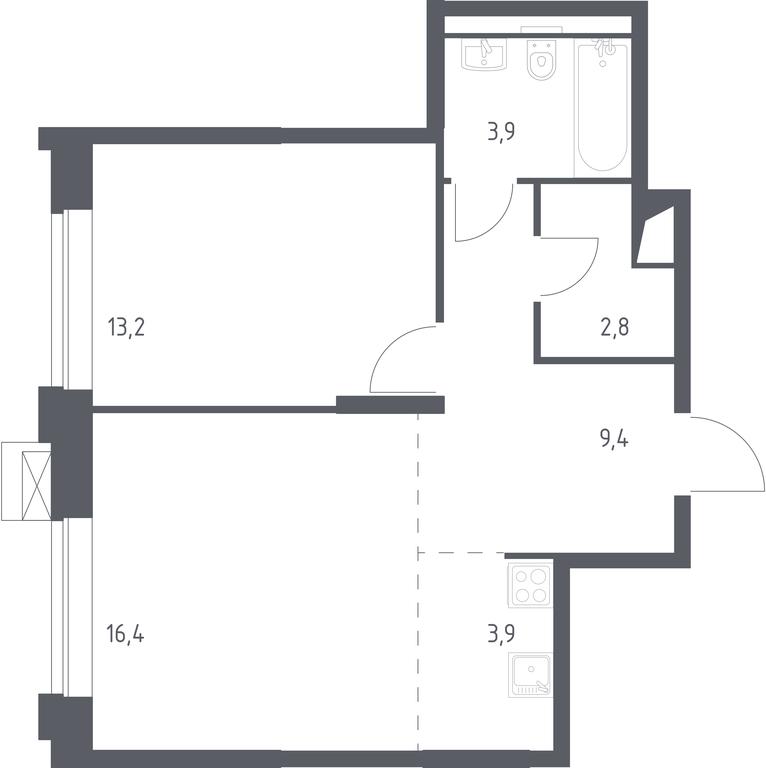 Apartment Sale, 49.7 sq. m. at Vereiskaya 41, Vereyskaya Street, 41, Moscow, Russia #1 Apartment Sale, 49.7 sq. m. at Vereiskaya 41, Vereyskaya Street, 41, Moscow, Russia #1