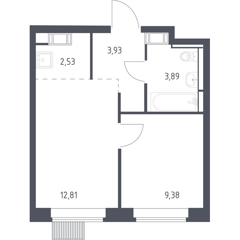 Apartment Sale, 32.54 sq. m. at Bolshoe Putilkovo, Prostornaya ulitsa, 1, Putilkovo Village, Krasnogorsk City District, Moscow Region, Russia #1 Apartment Sale, 32.54 sq. m. at Bolshoe Putilkovo, Prostornaya ulitsa, 1, Putilkovo Village, Krasnogorsk City District, Moscow Region, Russia #1