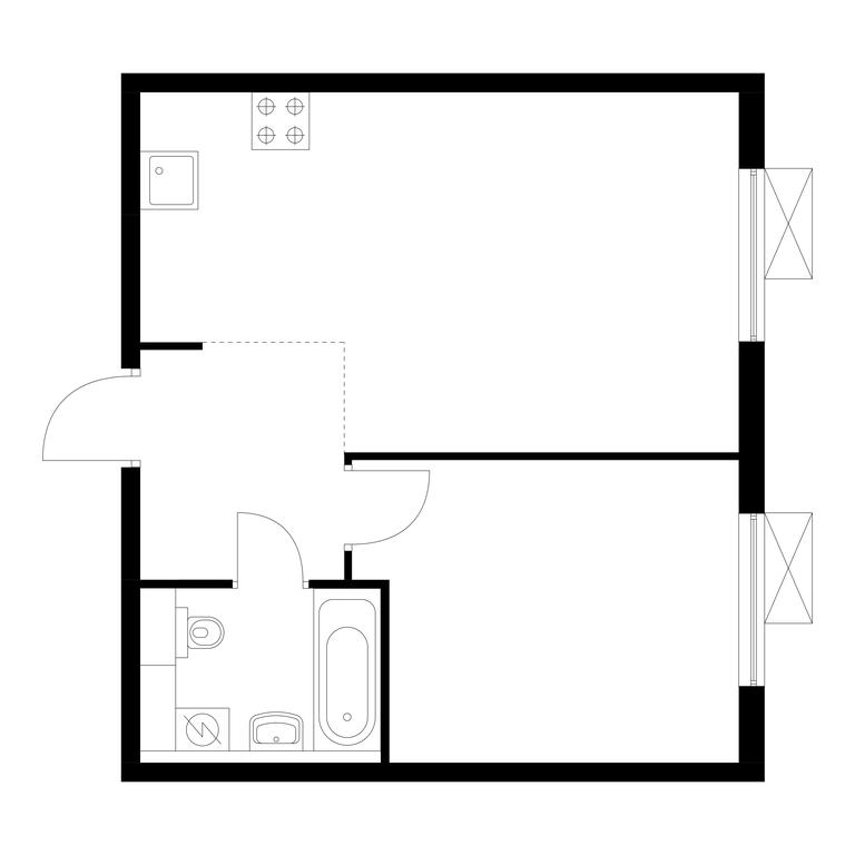 1-BD Apartment Sale, 41.9平方米 at Ilinskie Luga, Zapovednaya Street, 1, posyolok Ilyinskoye-Usovo, Krasnogorsk City District, Moscow Region, Russia #1 1-BD Apartment Sale, 41.9平方米 at Ilinskie Luga, Zapovednaya Street, 1, posyolok Ilyinskoye-Usovo, Krasnogorsk City District, Moscow Region, Russia #1