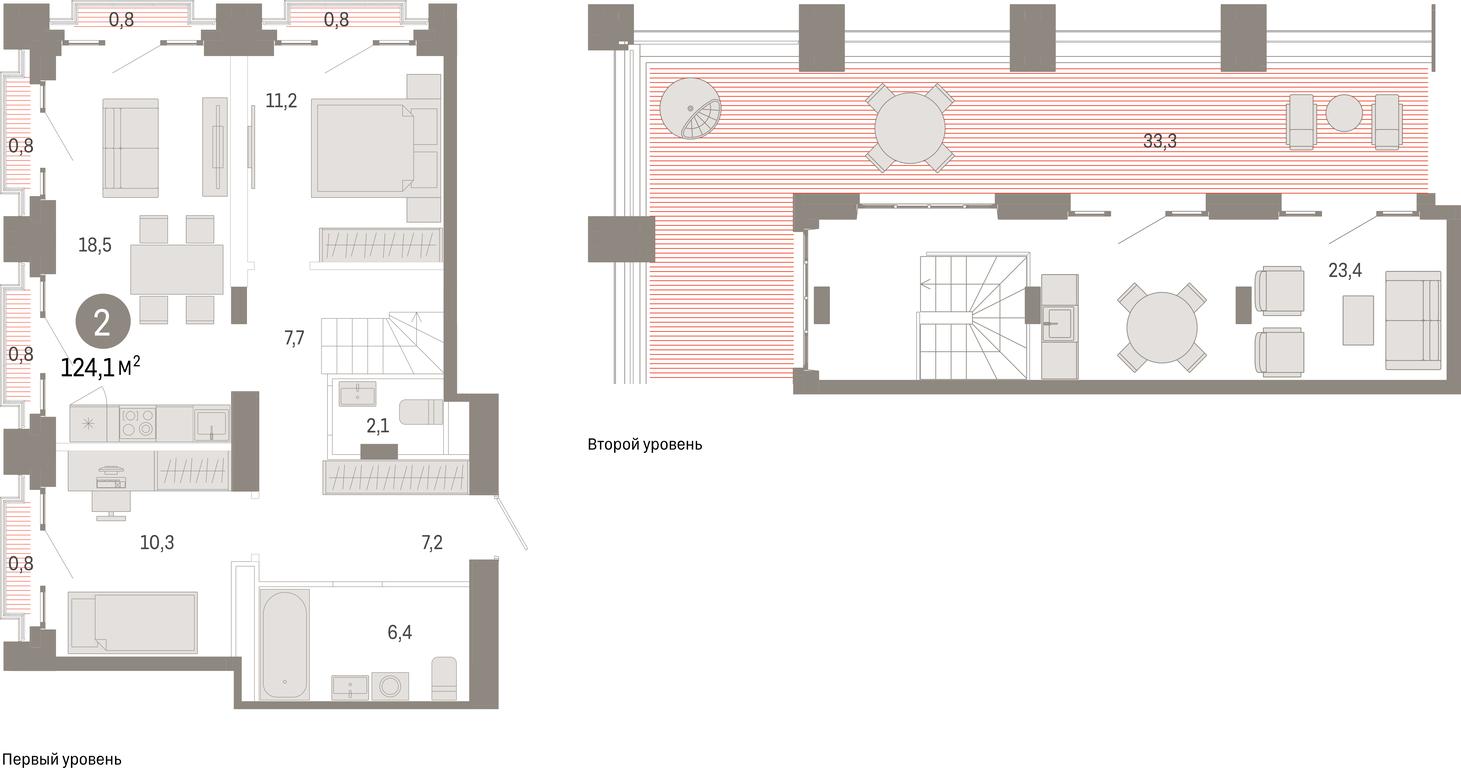 2-BD Apartment Sale, 124.1 sq. m. at Kvartal Metronom, Tagilskaya Street, Moscow, Russia #1 2-BD Apartment Sale, 124.1 sq. m. at Kvartal Metronom, Tagilskaya Street, Moscow, Russia #1