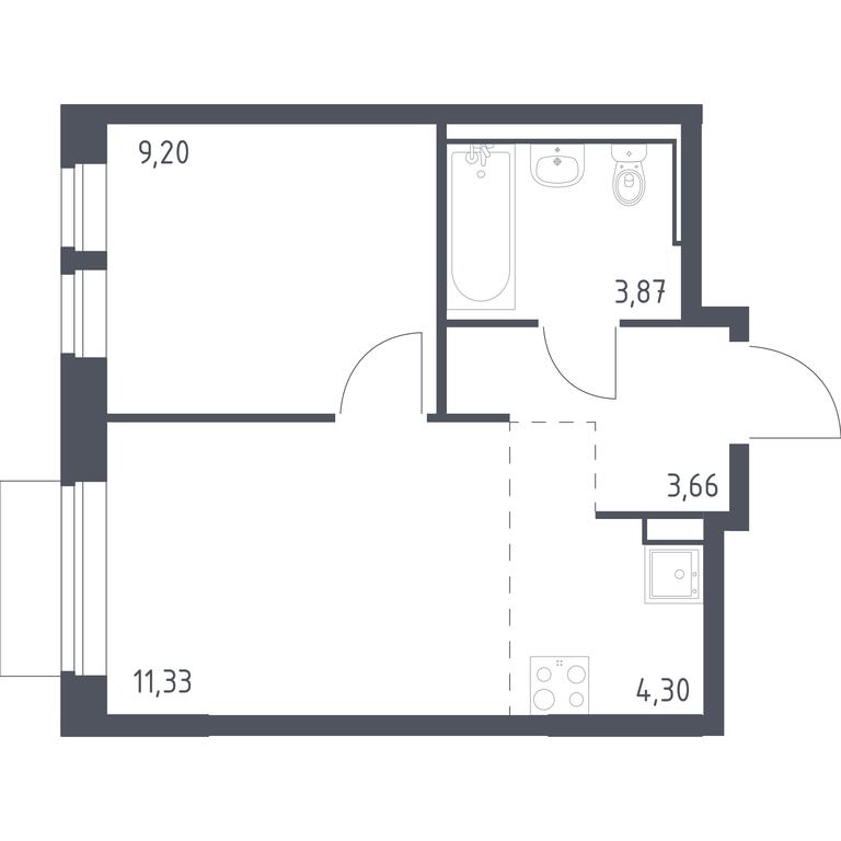 Apartment Sale, 32.36 sq. m. at Molzhaninovo, Leningradskoye Highway, 229, Moscow, Russia #1 Apartment Sale, 32.36 sq. m. at Molzhaninovo, Leningradskoye Highway, 229, Moscow, Russia #1
