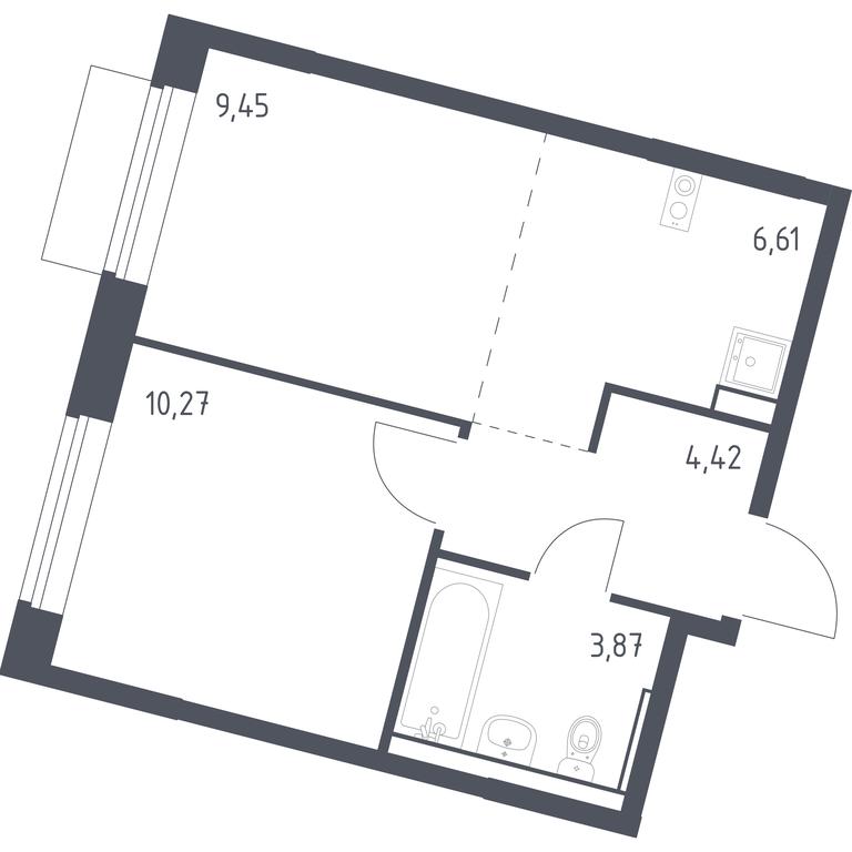 Apartment Sale, 34.62 sq. m. at Molzhaninovo, Leningradskoye Highway, 229, Moscow, Russia #1 Apartment Sale, 34.62 sq. m. at Molzhaninovo, Leningradskoye Highway, 229, Moscow, Russia #1