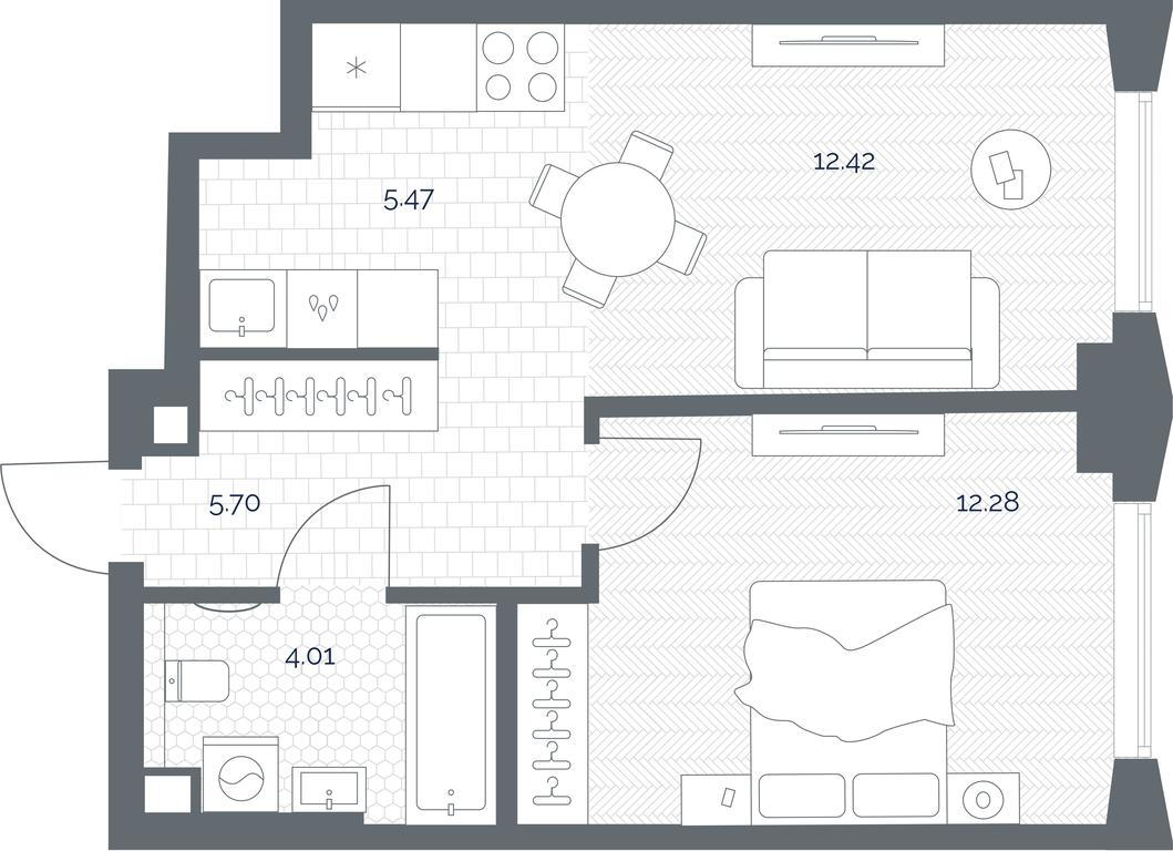Apartment Sale, 39.88 sq. m. at TATE, Vetkina Street, Moscow, Russia #1 Apartment Sale, 39.88 sq. m. at TATE, Vetkina Street, Moscow, Russia #1