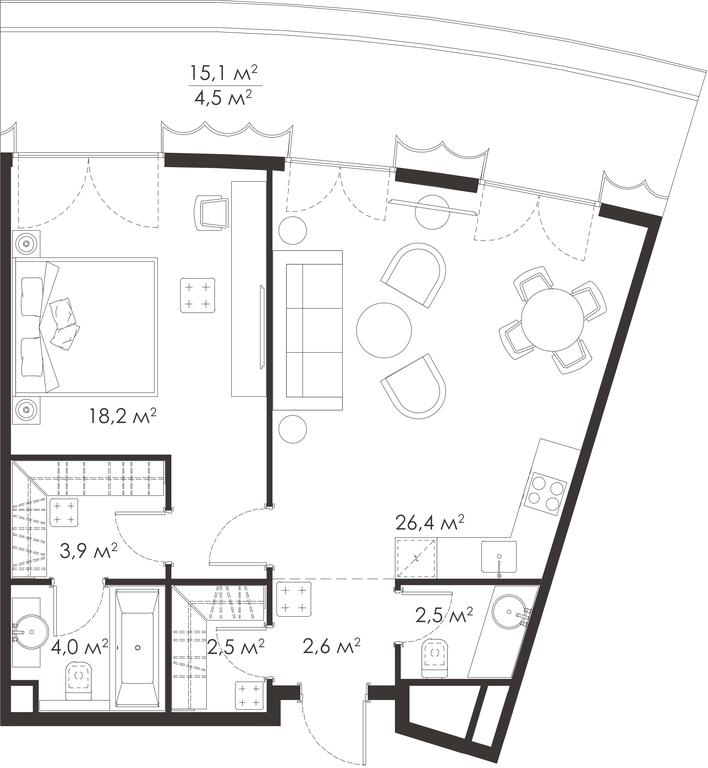 Apartment Sale, 0 sq. m. at King & Sons, Mosfilmovskaya Street, 31А, Moscow, Russia #1 Apartment Sale, 0 sq. m. at King & Sons, Mosfilmovskaya Street, 31А, Moscow, Russia #1