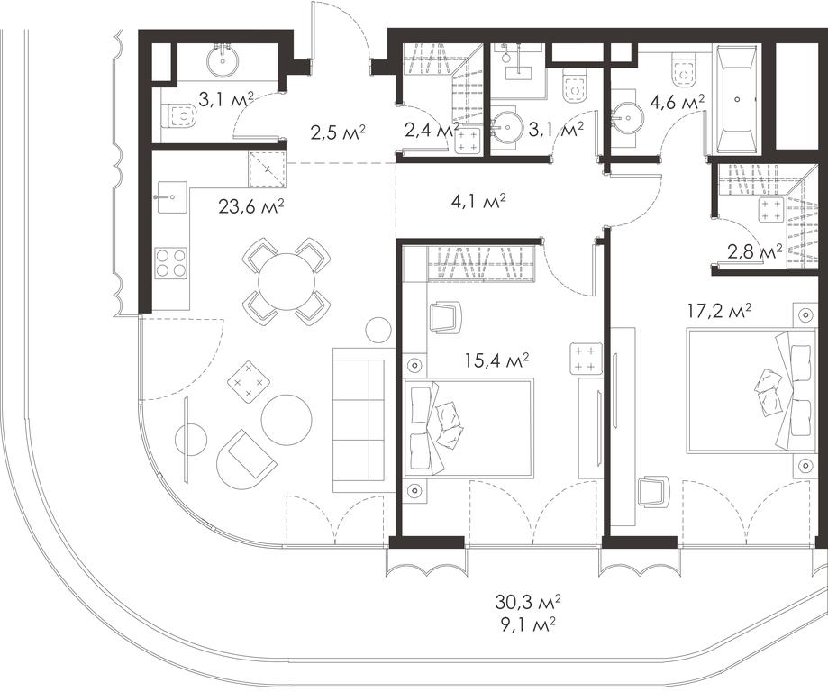 Apartment Sale, 0 sq. m. at King & Sons, Mosfilmovskaya Street, 31А, Moscow, Russia #1 Apartment Sale, 0 sq. m. at King & Sons, Mosfilmovskaya Street, 31А, Moscow, Russia #1
