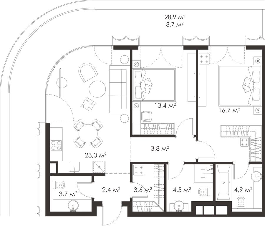 Apartment Sale, 0 sq. m. at King & Sons, Mosfilmovskaya Street, 31А, Moscow, Russia #1 Apartment Sale, 0 sq. m. at King & Sons, Mosfilmovskaya Street, 31А, Moscow, Russia #1