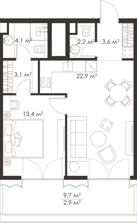 Apartment Sale, 0 sq. m. at King & Sons, Mosfilmovskaya Street, 31А, Moscow, Russia #1