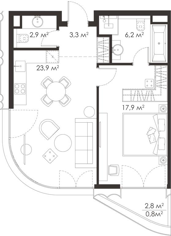 Apartment Sale, 0平方米 at King & Sons, Mosfilmovskaya Street, 31А, Moscow, Russia #1 Apartment Sale, 0平方米 at King & Sons, Mosfilmovskaya Street, 31А, Moscow, Russia #1