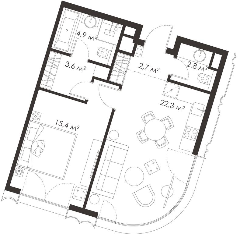 Apartment Sale, 0平方米 at King & Sons, Mosfilmovskaya Street, 31А, Moscow, Russia #1 Apartment Sale, 0平方米 at King & Sons, Mosfilmovskaya Street, 31А, Moscow, Russia #1