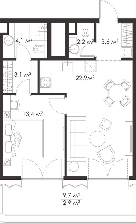 Apartment Sale, 0平方米 at King & Sons, Mosfilmovskaya Street, 31А, Moscow, Russia #1