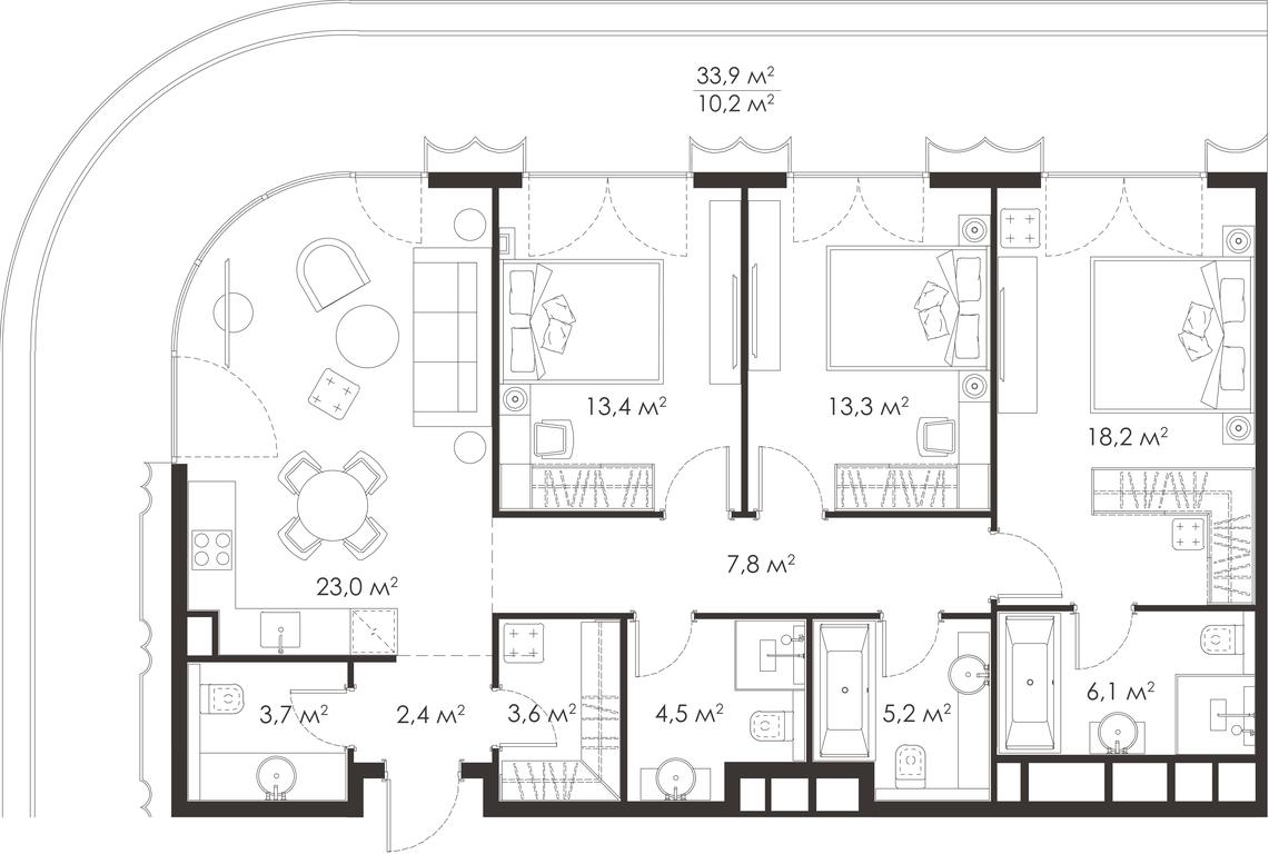 Apartment Sale, 0平方米 at King & Sons, Mosfilmovskaya Street, 31А, Moscow, Russia #1 Apartment Sale, 0平方米 at King & Sons, Mosfilmovskaya Street, 31А, Moscow, Russia #1
