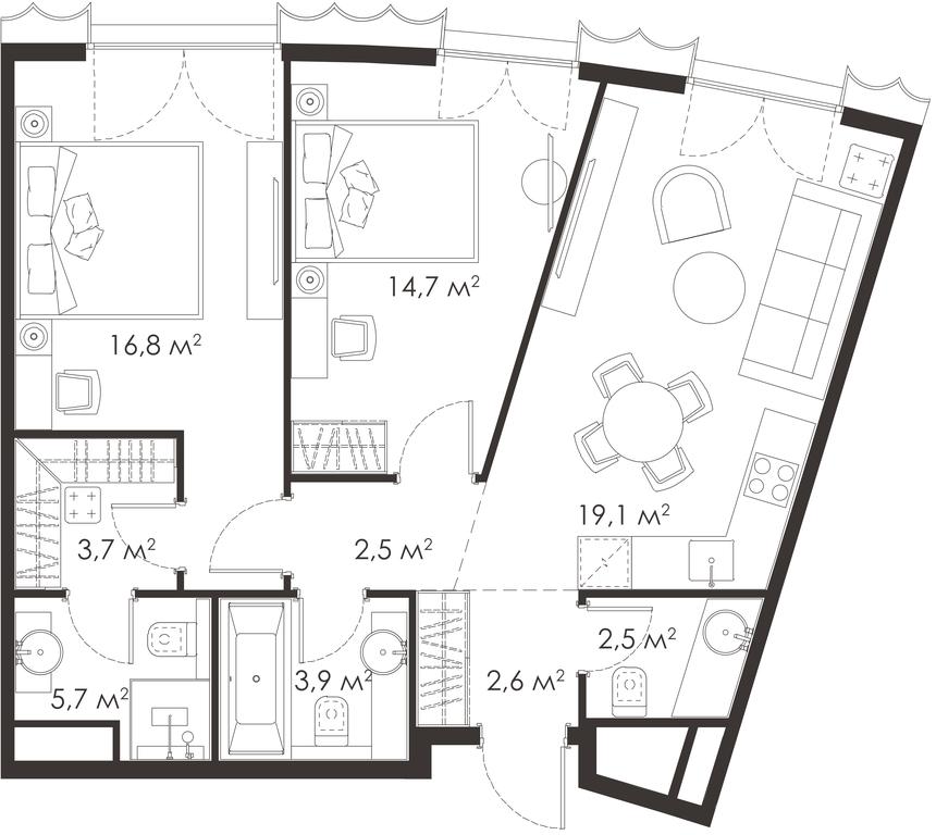 Apartment Sale, 0平方米 at King & Sons, Mosfilmovskaya Street, 31А, Moscow, Russia #1 Apartment Sale, 0平方米 at King & Sons, Mosfilmovskaya Street, 31А, Moscow, Russia #1